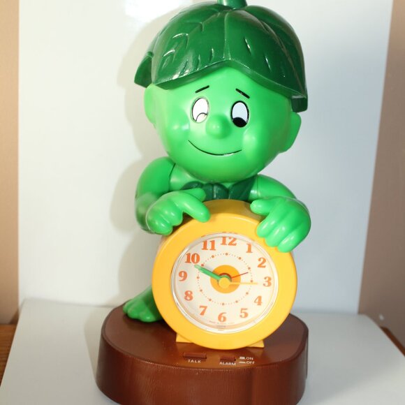 1985 Pillsbury Little Sprout Talking Alarm Clock - Picture 1 of 6